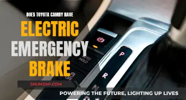 Toyota Camry's Electric Emergency Brake: How Does it Work?