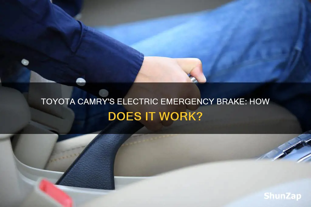 does toyota camry have electric emergency brake