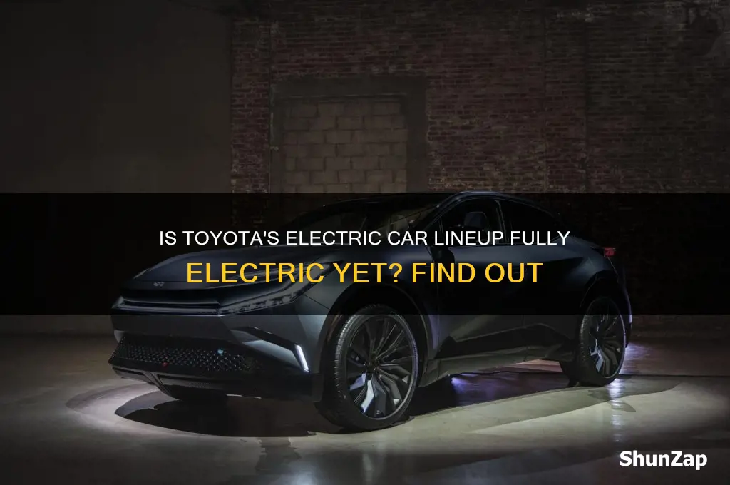 does toyota have a 100 electric car
