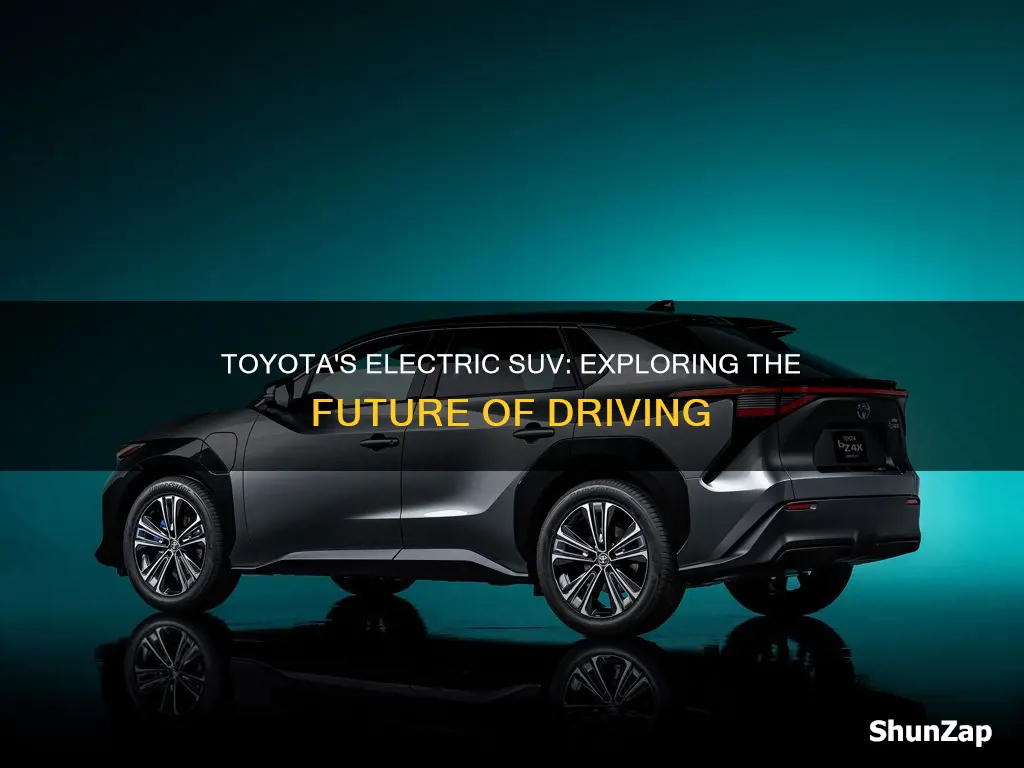does toyota have an all electric suv