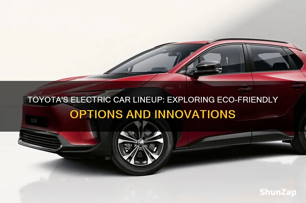 does toyota make an electric car