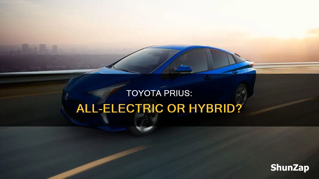 does toyota prius register as all electric vehicle