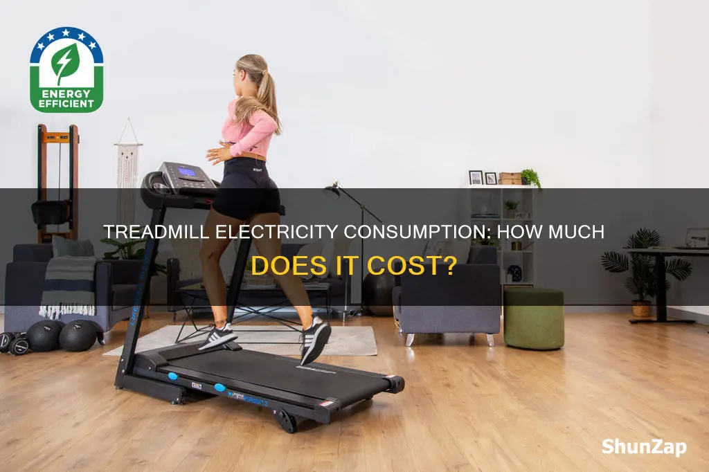 does treadmill consume a lot of electricity