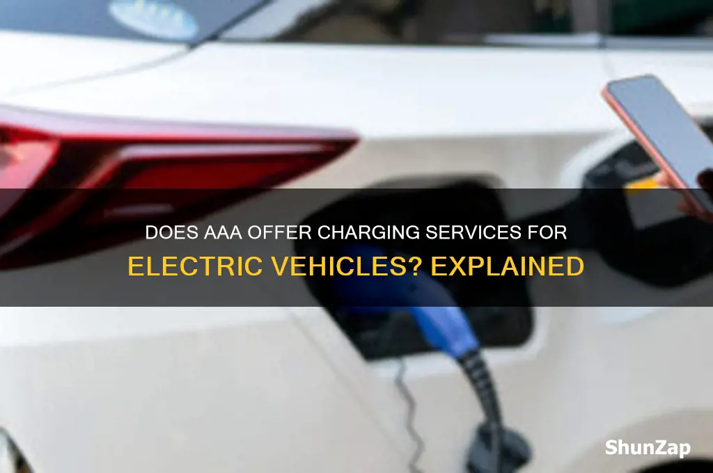 does triple a charge electric cars