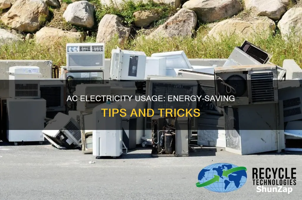 does turning on the ac waste electricity