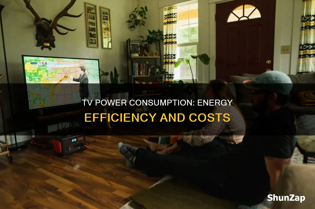 does tv burn a lot of electricity