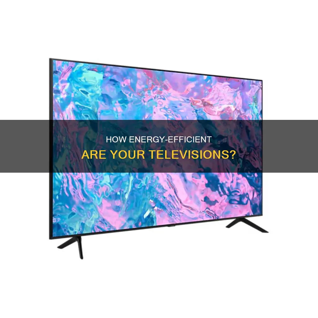 does tv take a lot of electricity