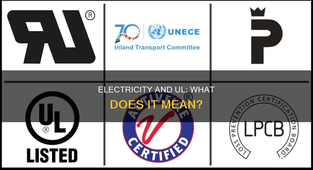 does ul mean its run in electricity