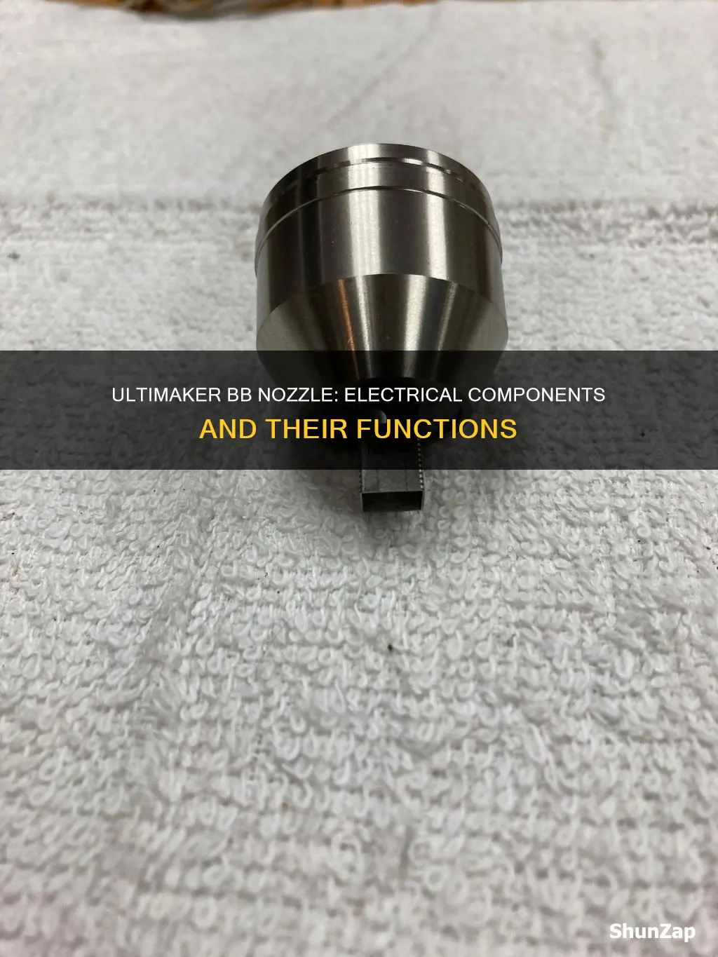 does ultimaker bb nozzle have electrical components