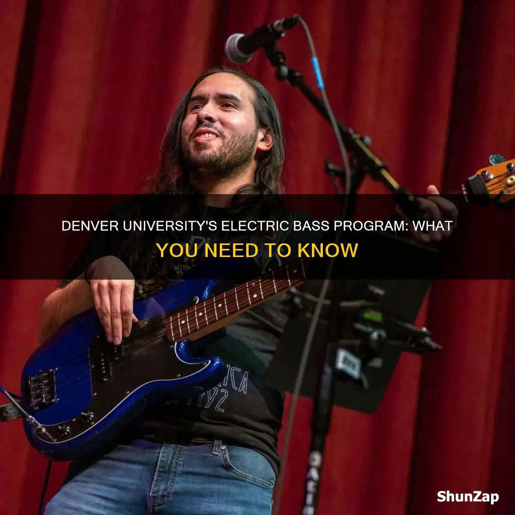 does university of denver accept electric bass
