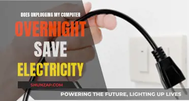 Unplugging Computers: Overnight Electricity Savings?