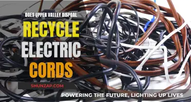 How Upper Valley Disposal Recycles Electric Cords