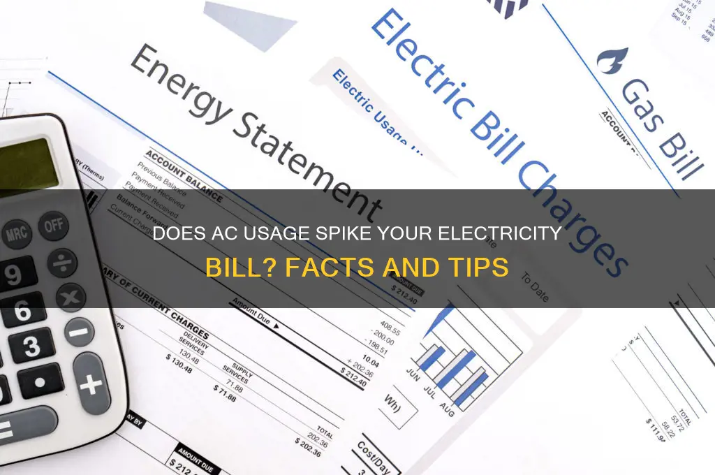does using ac increase electricity bill