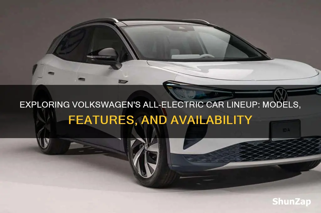 does volkswagen have an all electric car