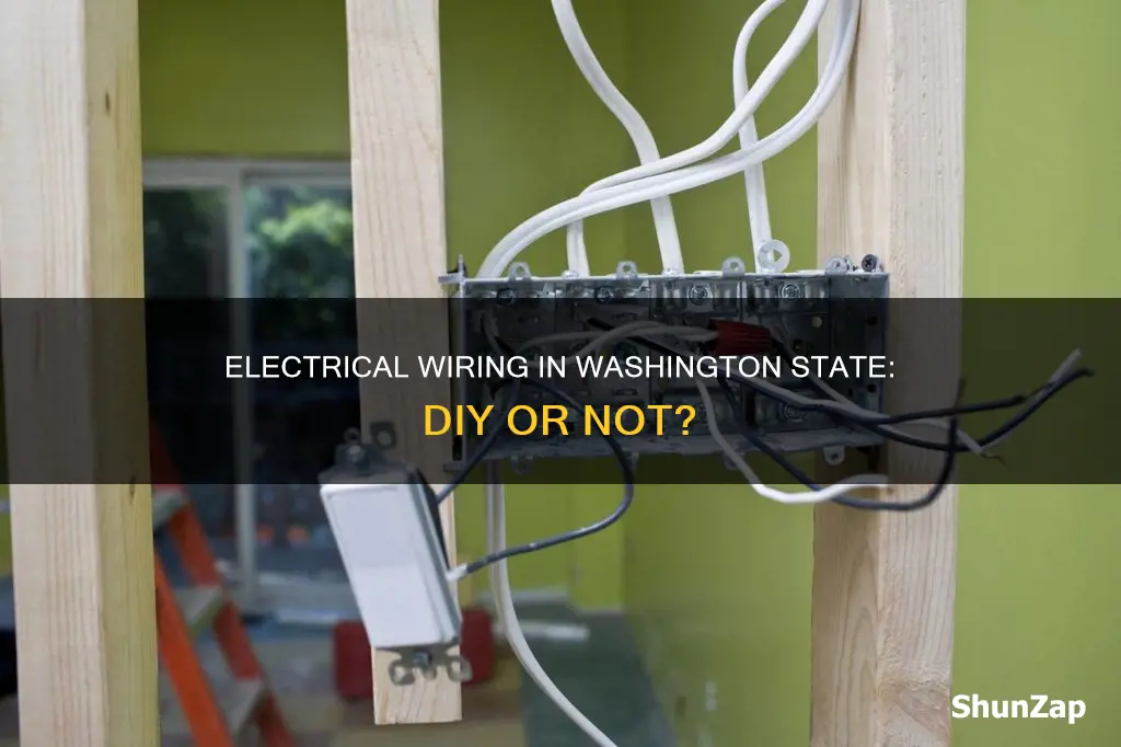 does washington state allow diy electrical wiring