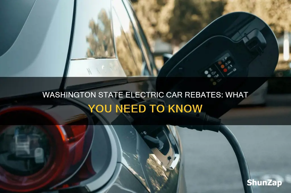 does washington state give a rebate for electric cars