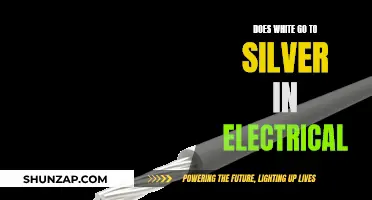 Electrical Mystery: White to Silver Transformation Explained