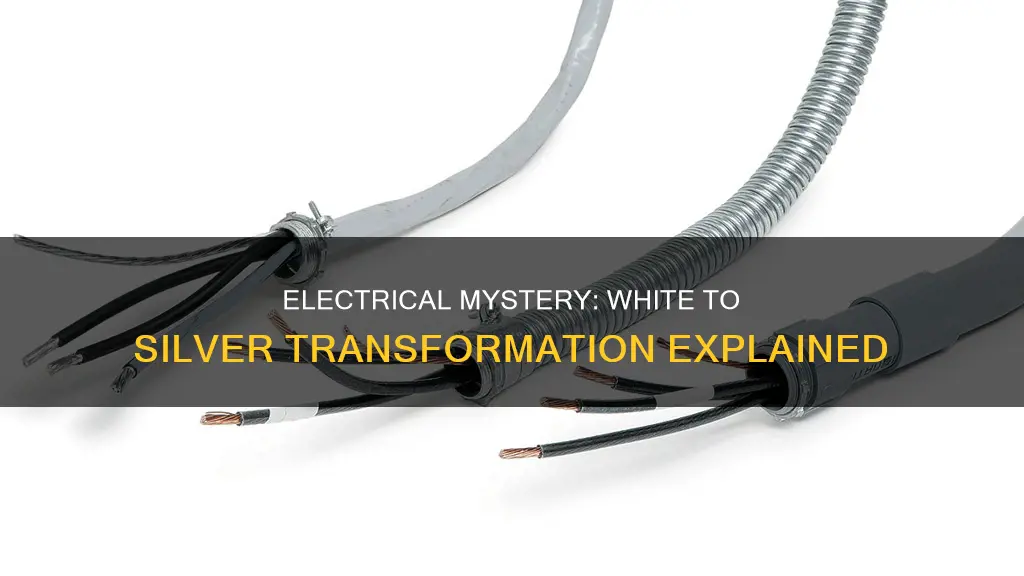 does white go to silver in electrical