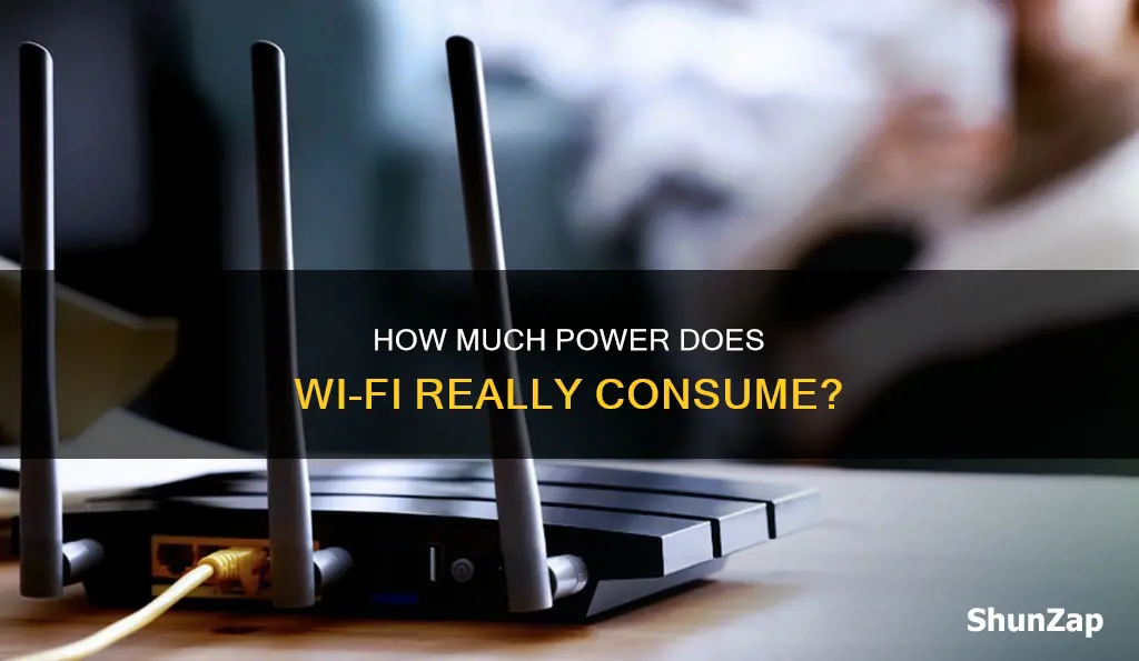 does wifi cost a lot of electricity