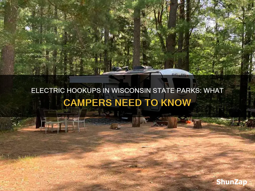 does wisconsin state park have electric hookups