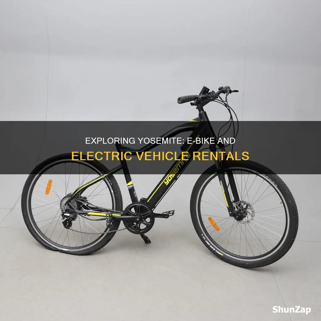does yosemite rent out e-bikes or electric vehicles