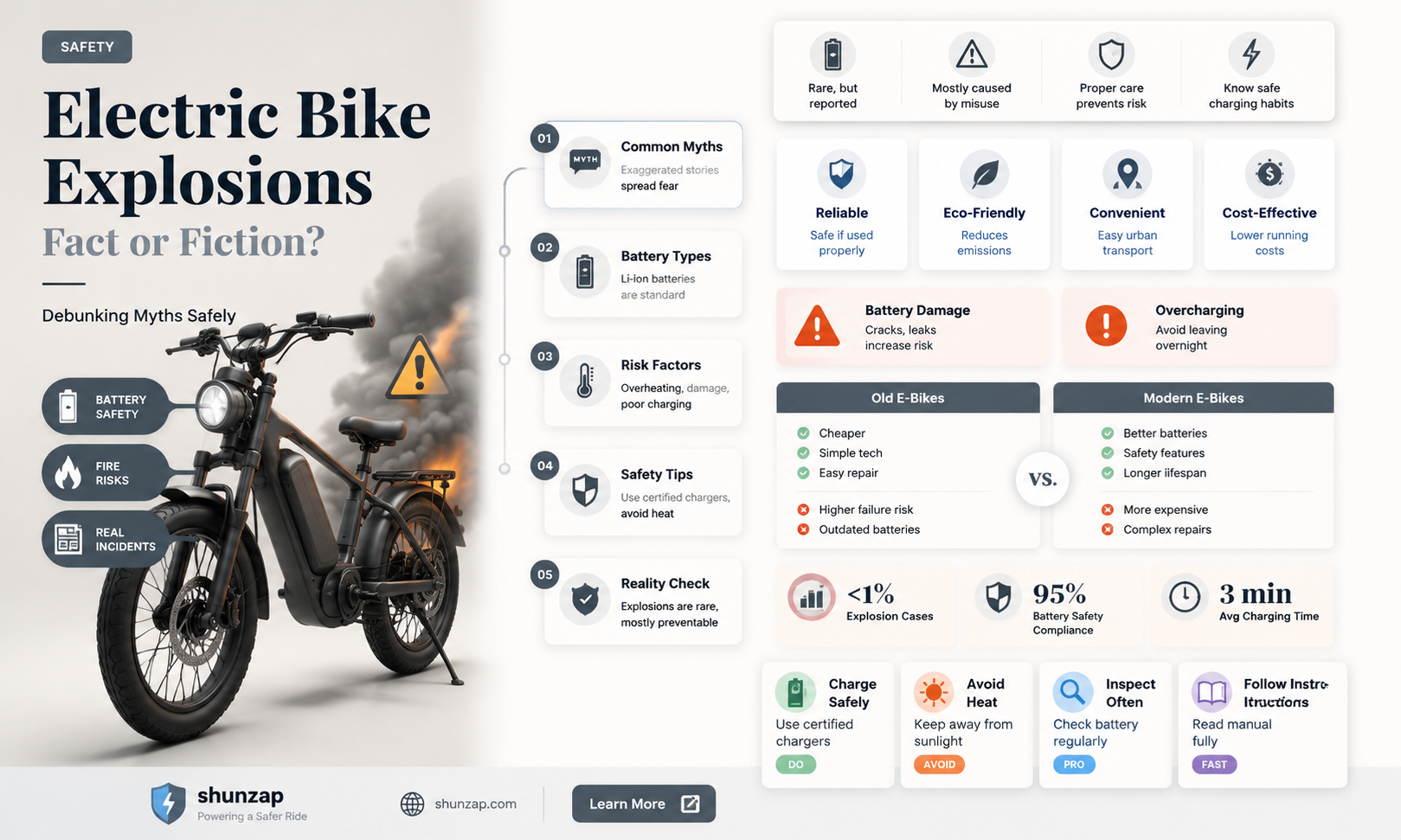 are electric bikes exploding