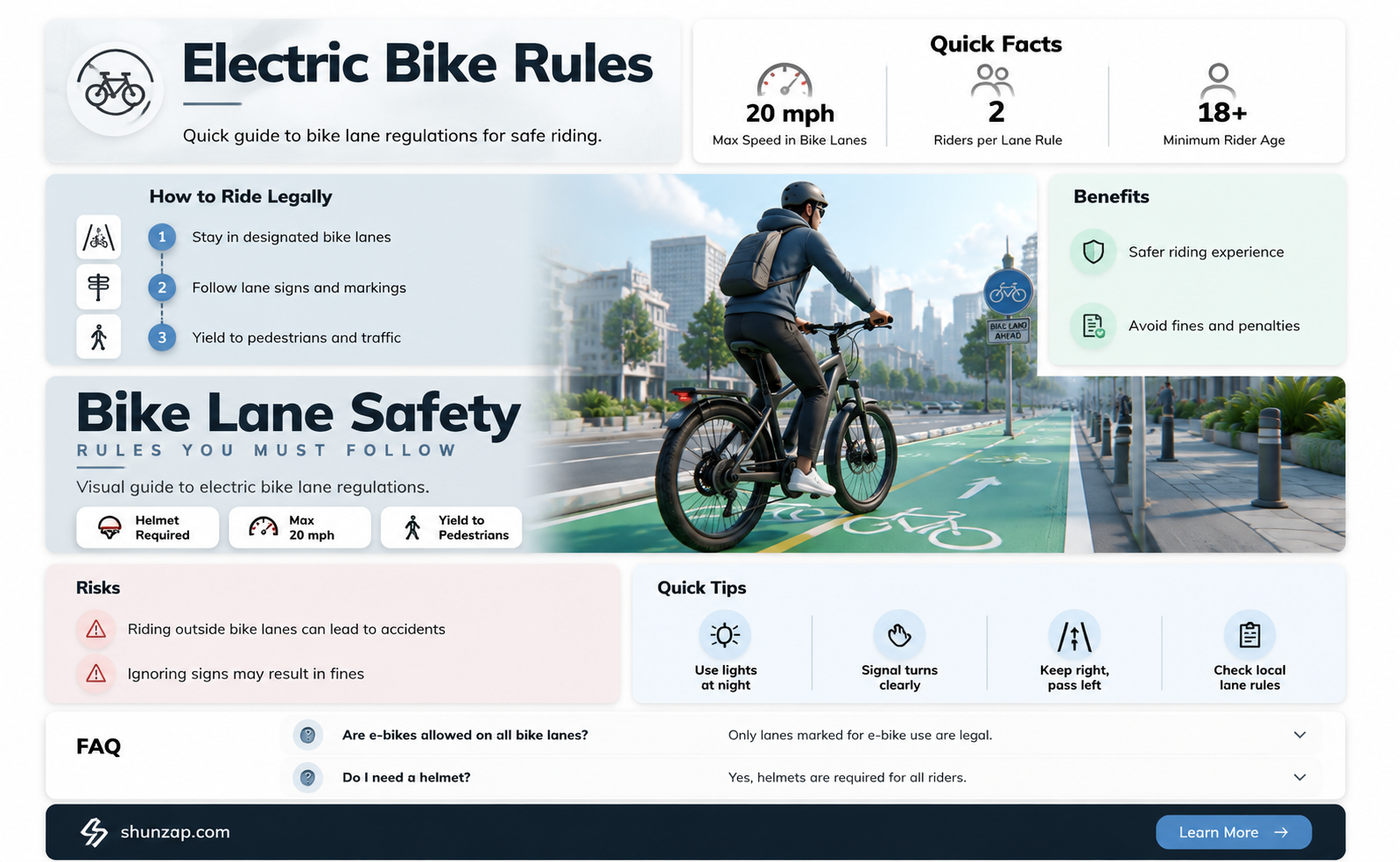 are electric bikes allowed in bike lanes