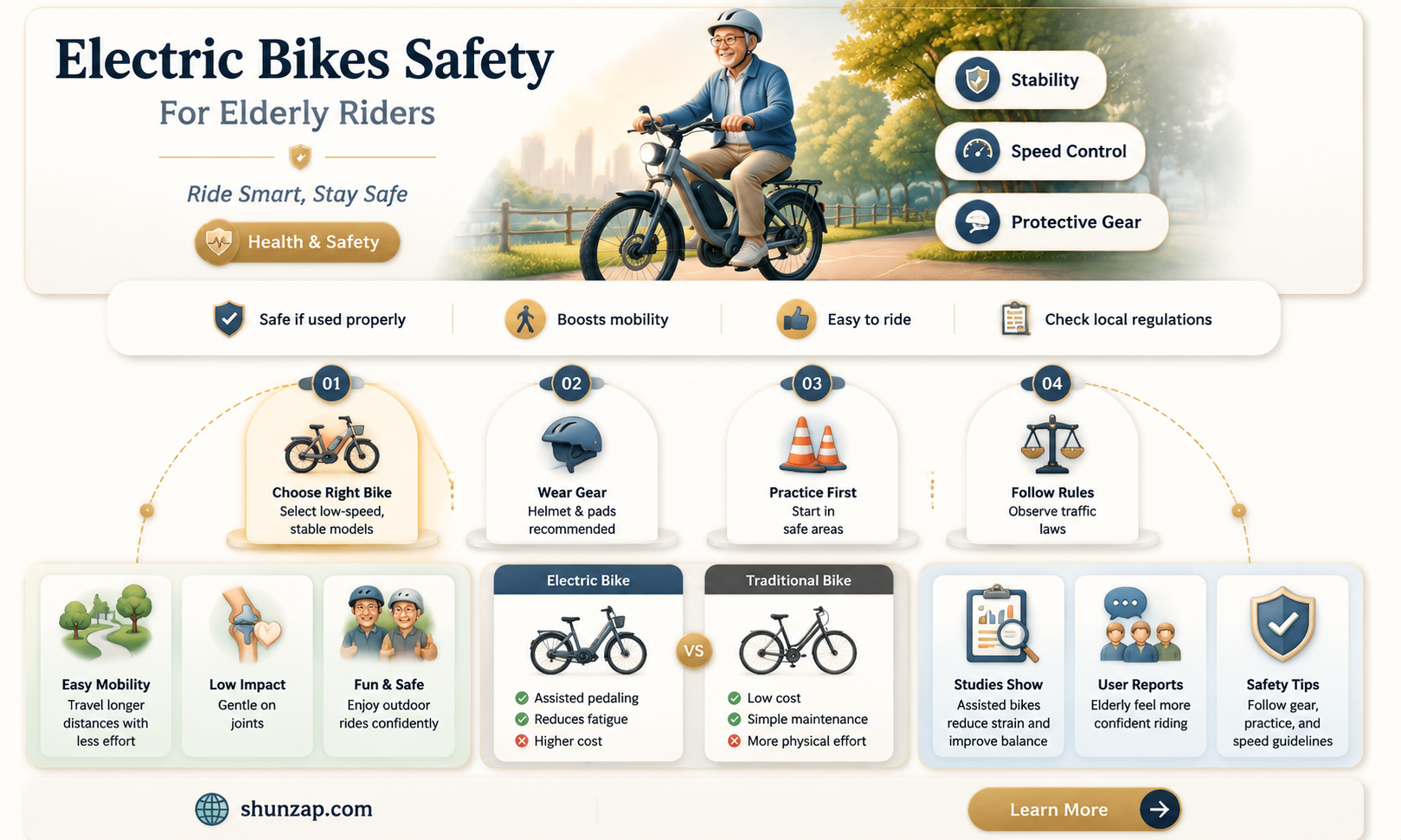 are electric bikes dangerous for seniors