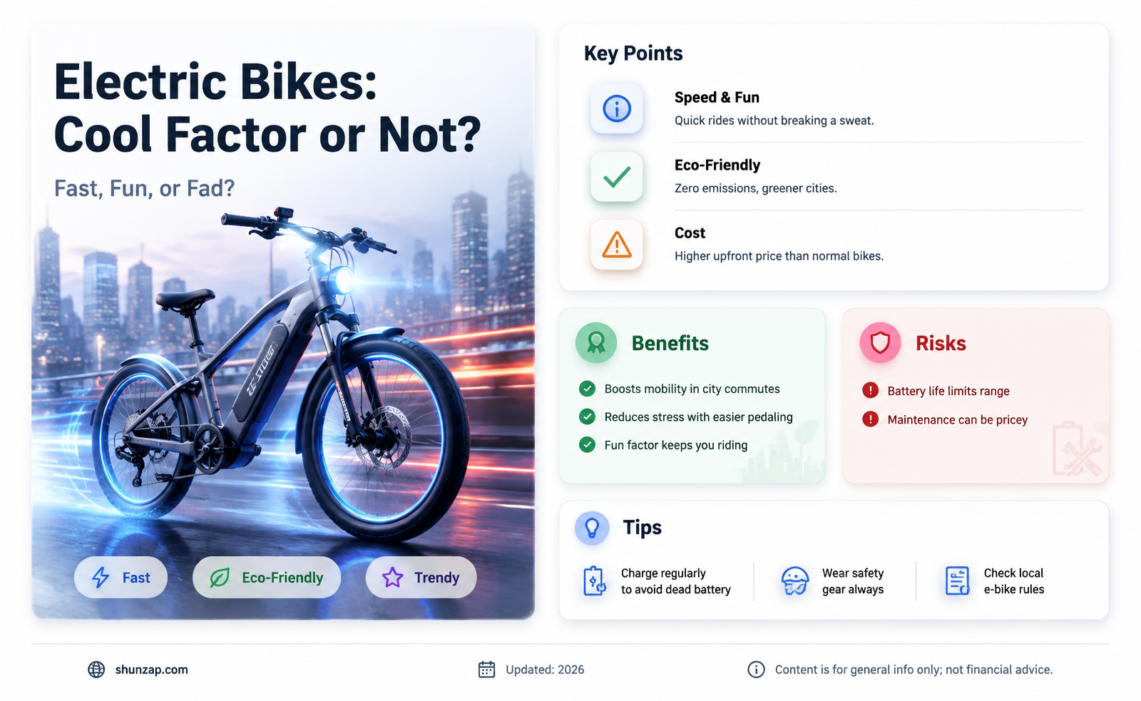 are electric bikes cool