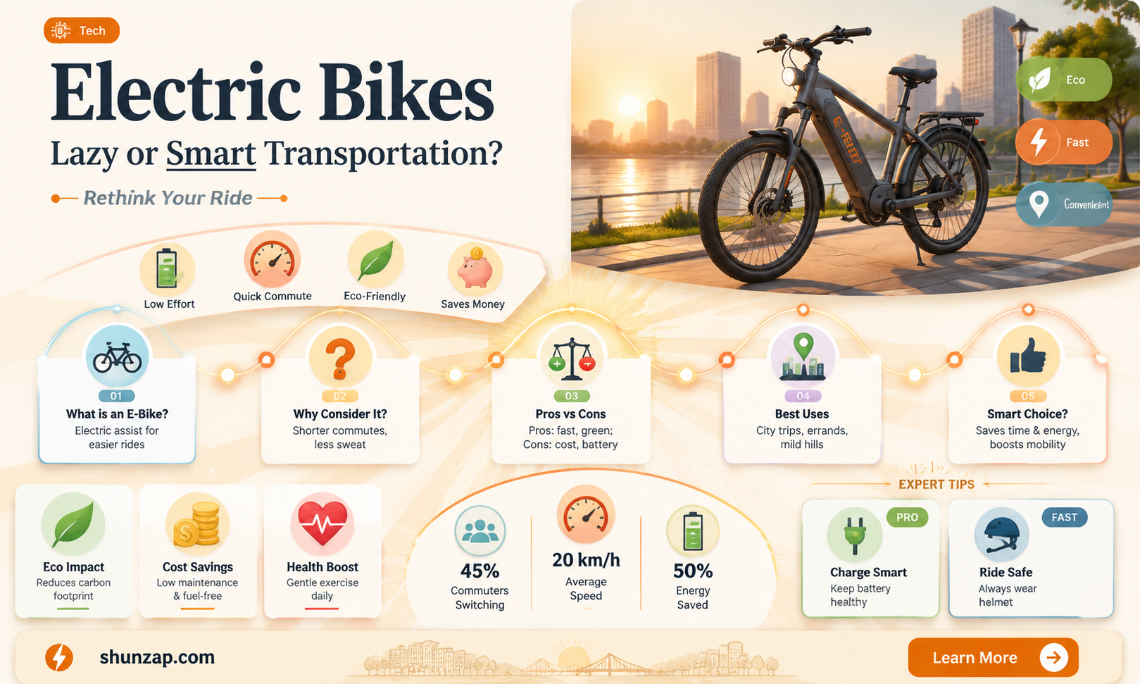 are electric bikes lazy