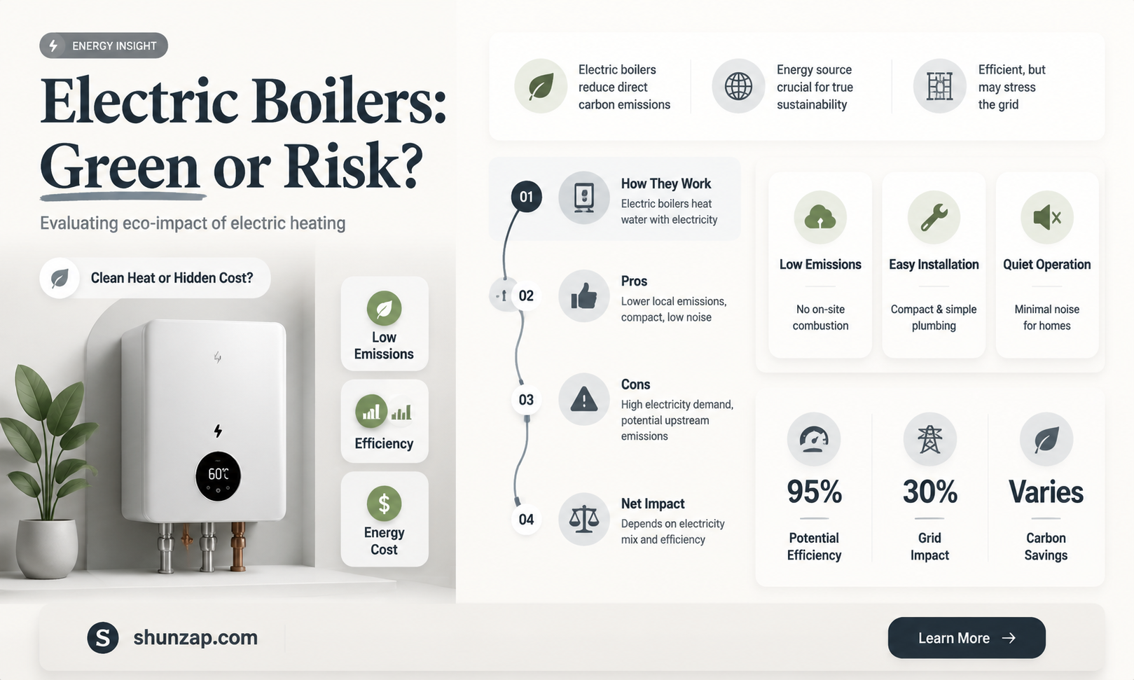 are electric boilers better for the environment