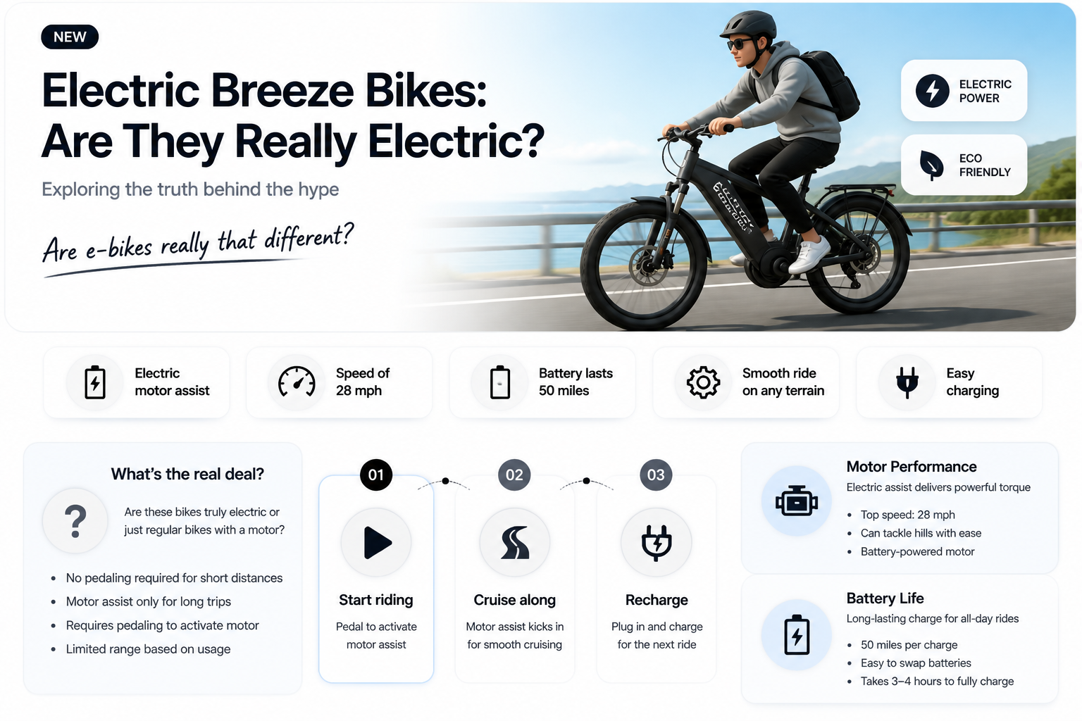 are breeze bikes electric