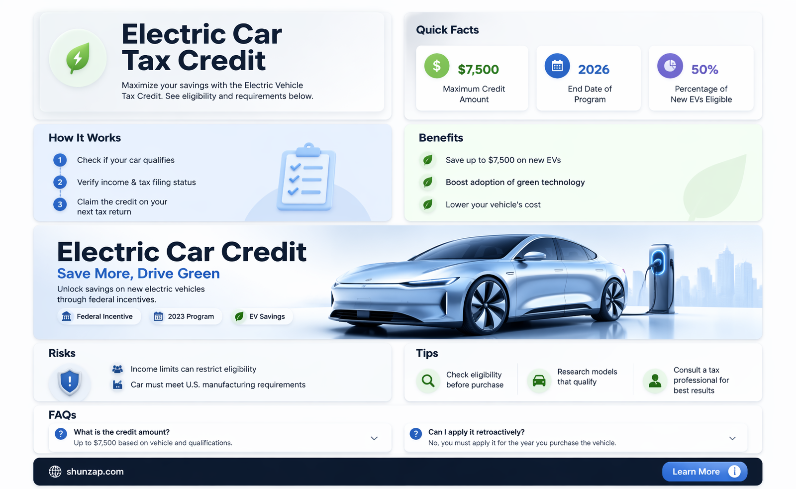 am i eligible for electric car tax credit