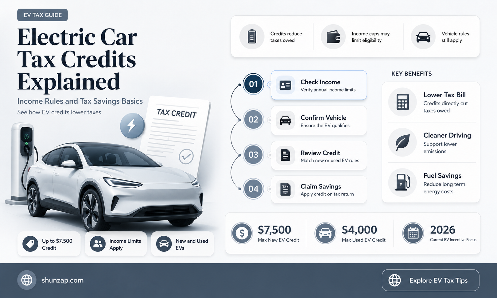 are electric car tax credits toward tax or income