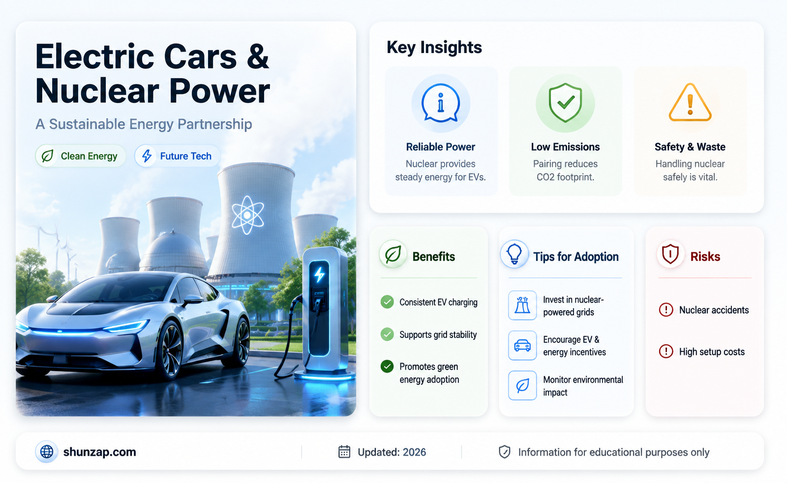 are electric cars and nuclear power
