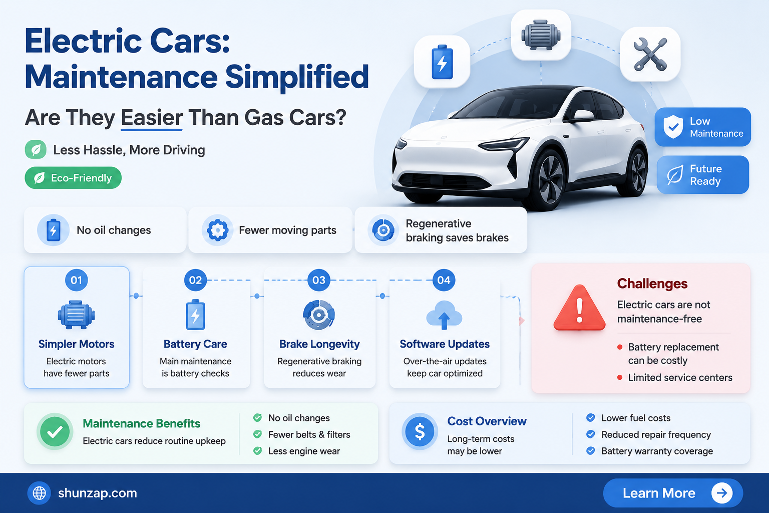 are electric cars easy to work on