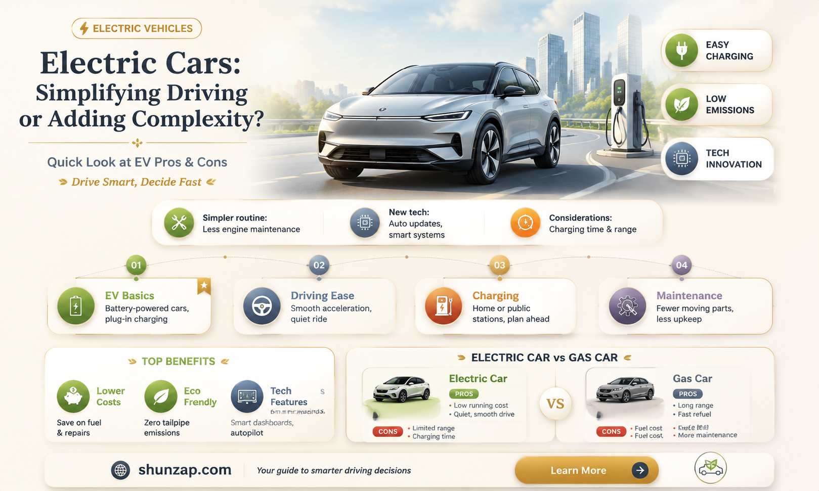 are electric cars easy to drive