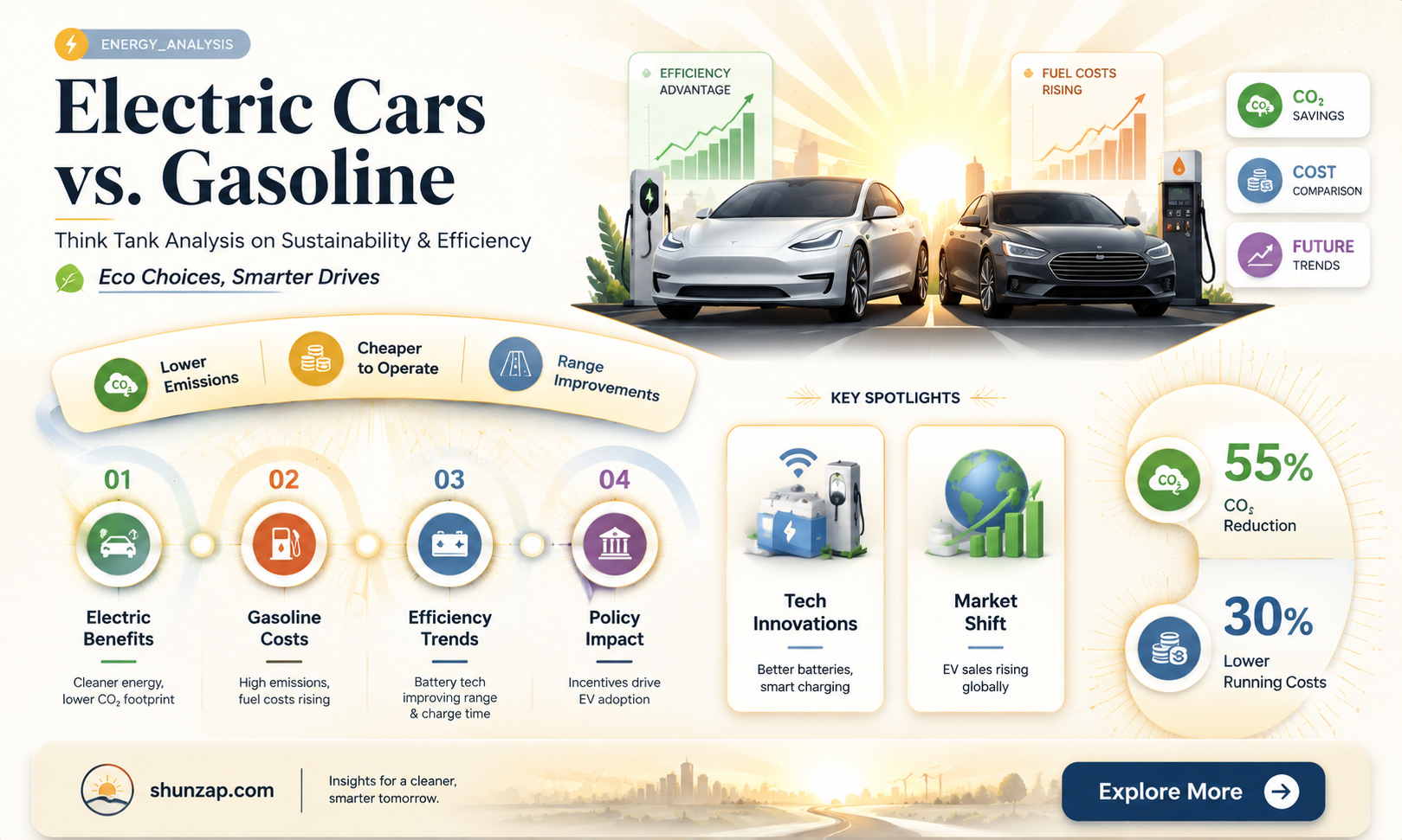 are electric cars better think tank