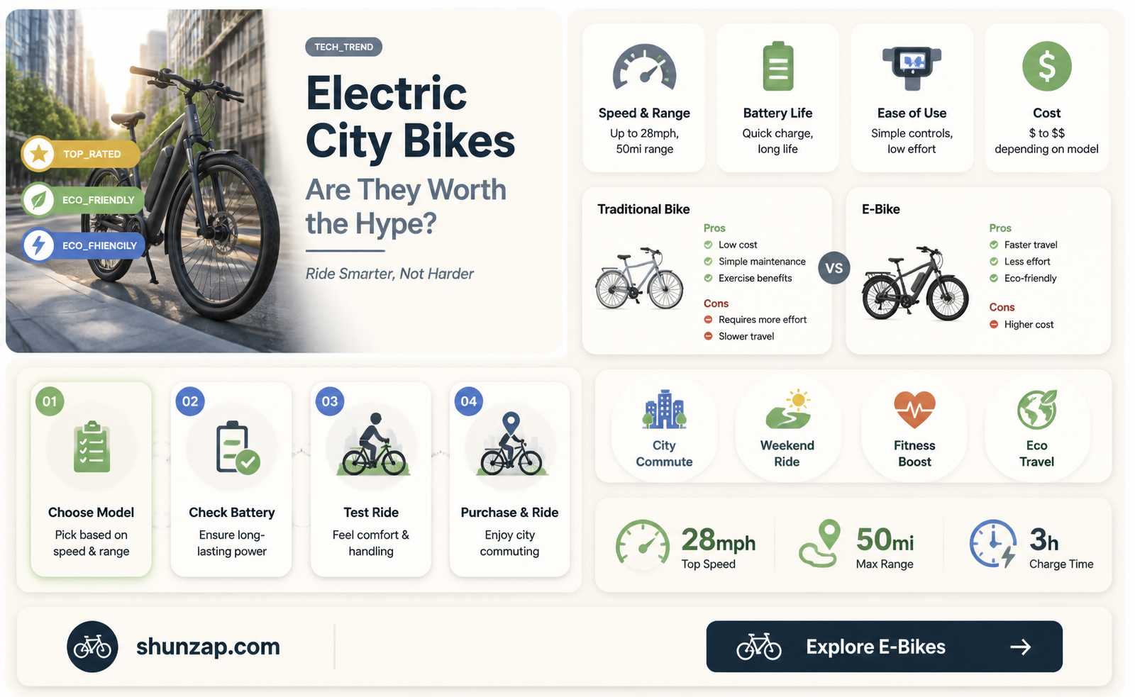 are city bikes electric