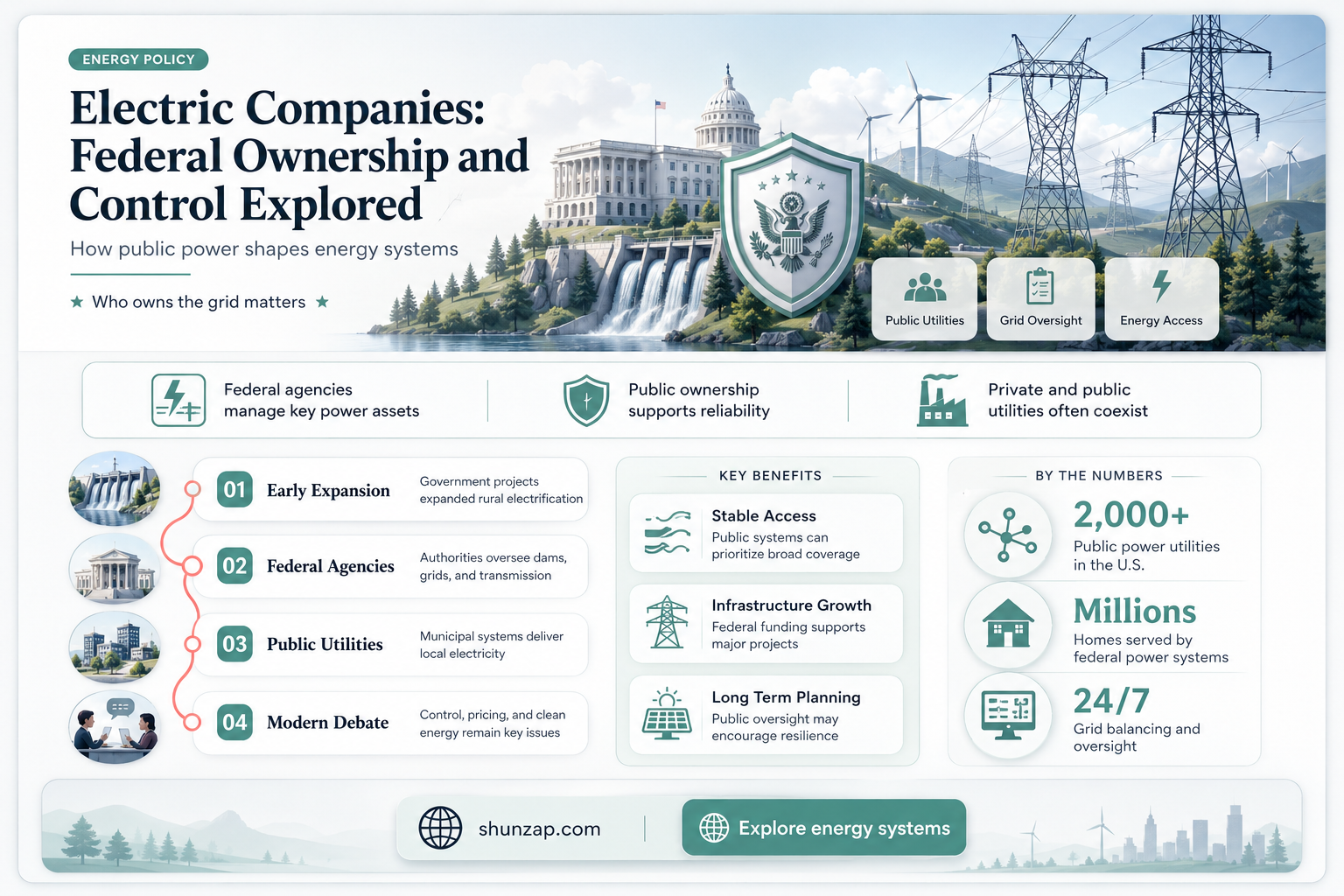are electric companies federally owned
