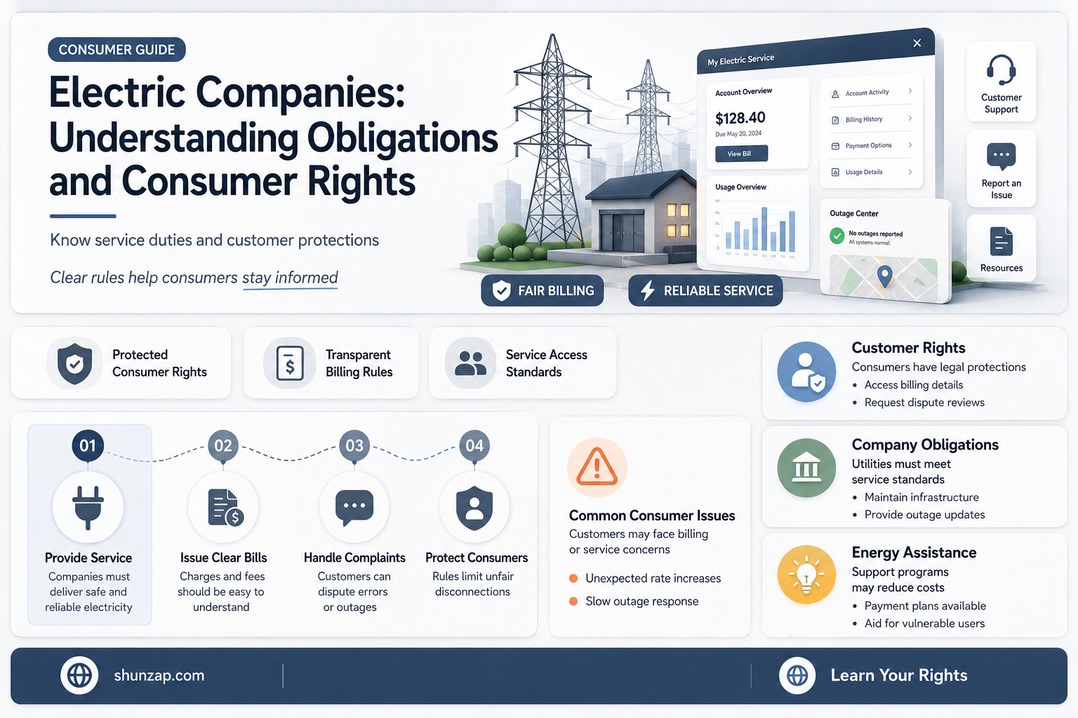 are electric companys obligates