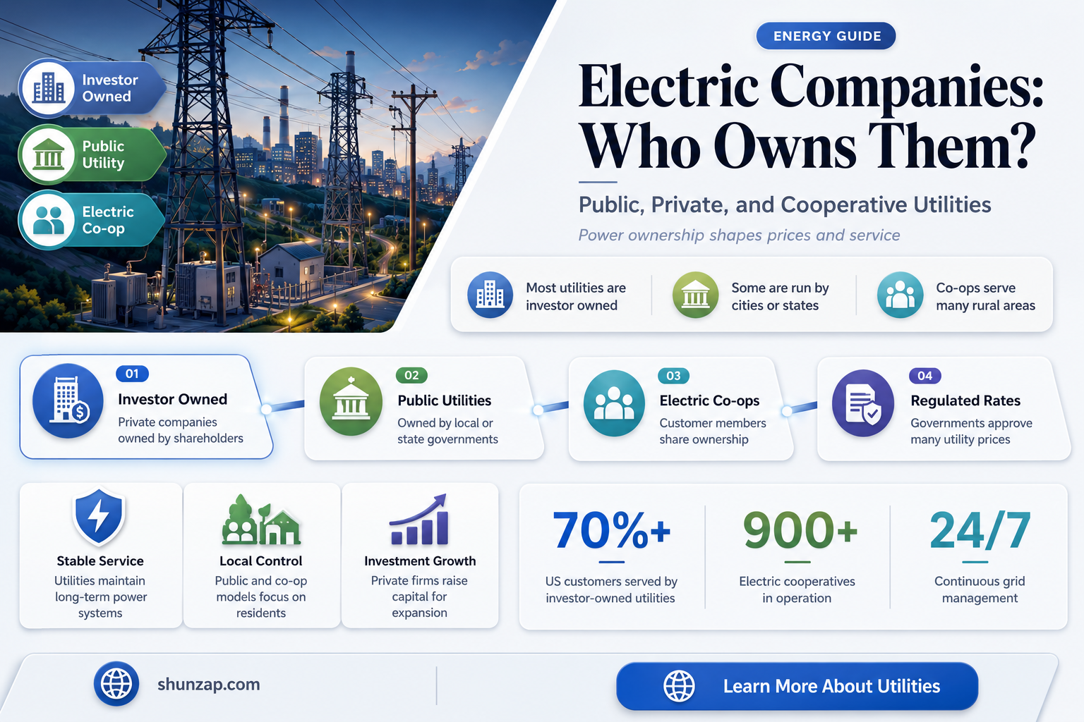 are electric companies government owned