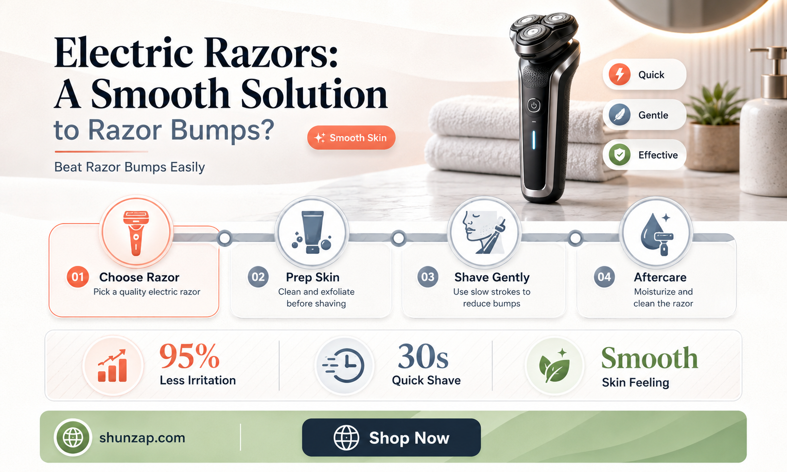are electric razors better for razor bumps