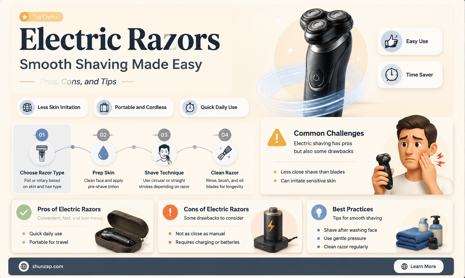 are electric razors good to use