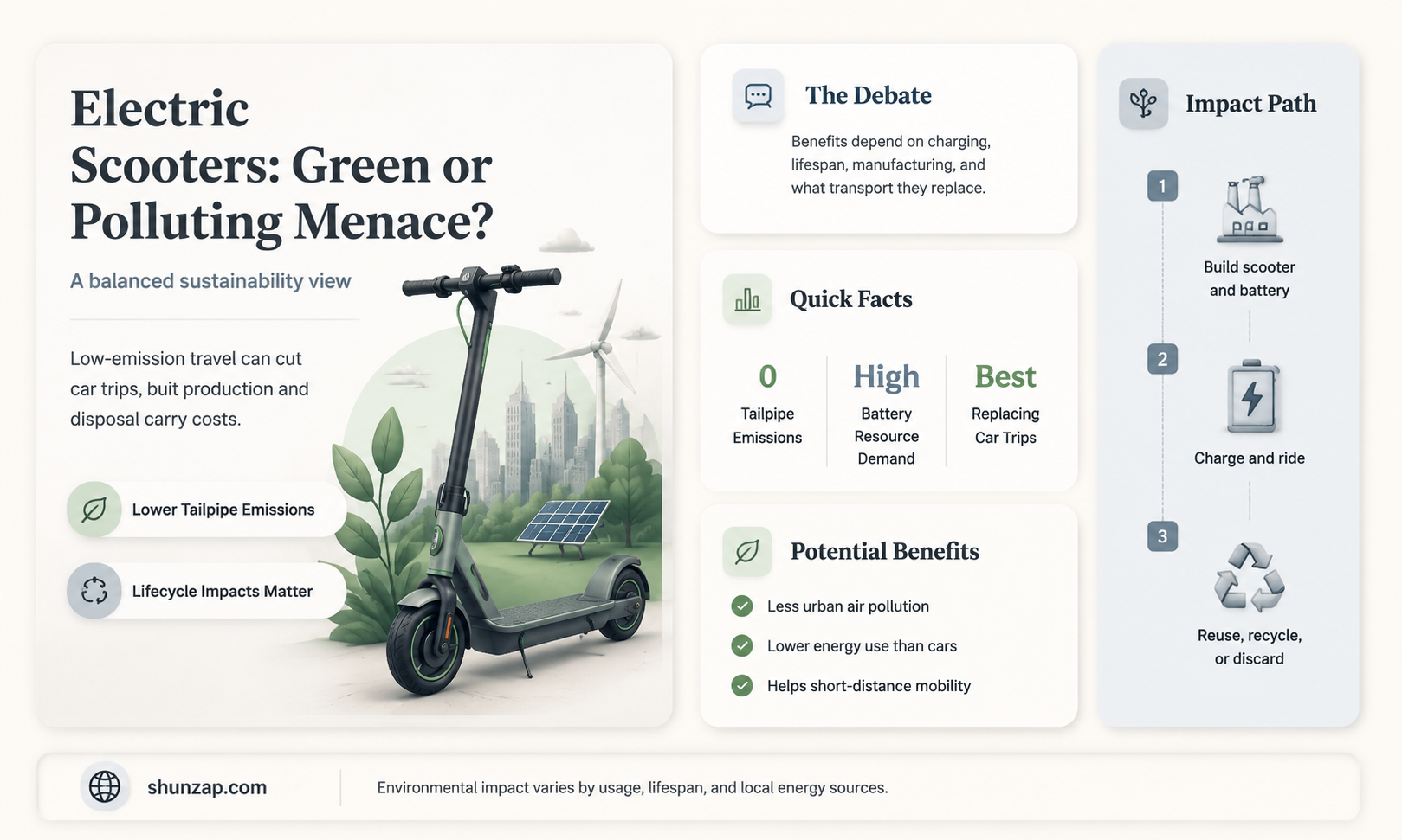 are electric scooters bad for the environment