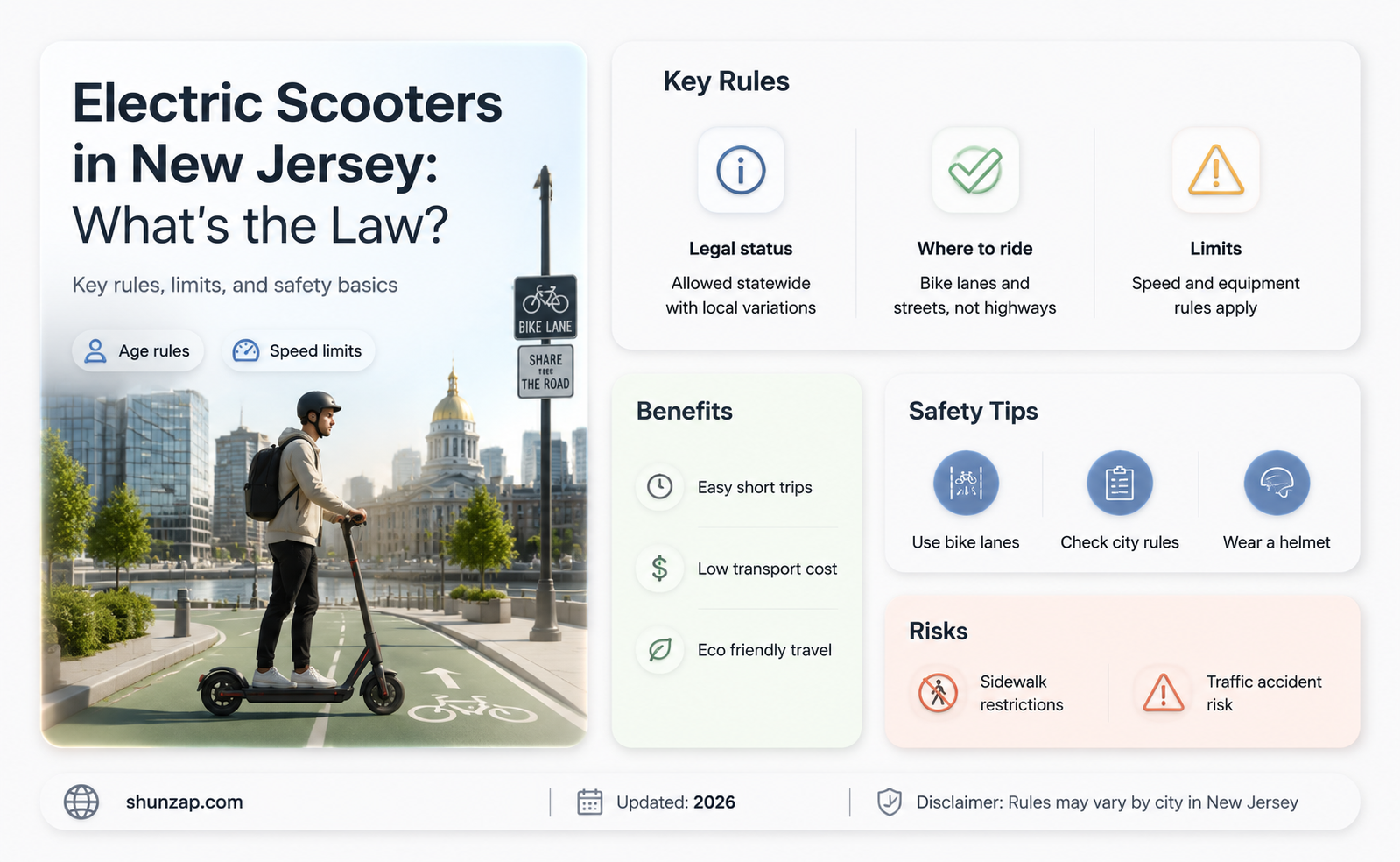 are electric scooters legal in new jersey