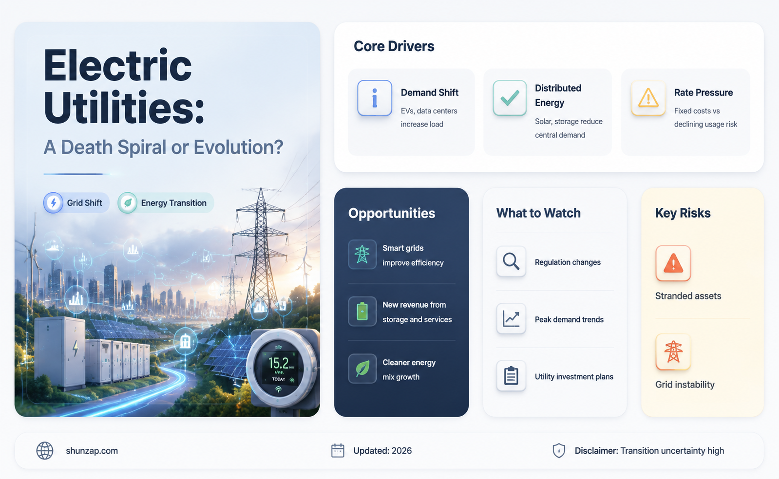 are electric utilities in a death spiral