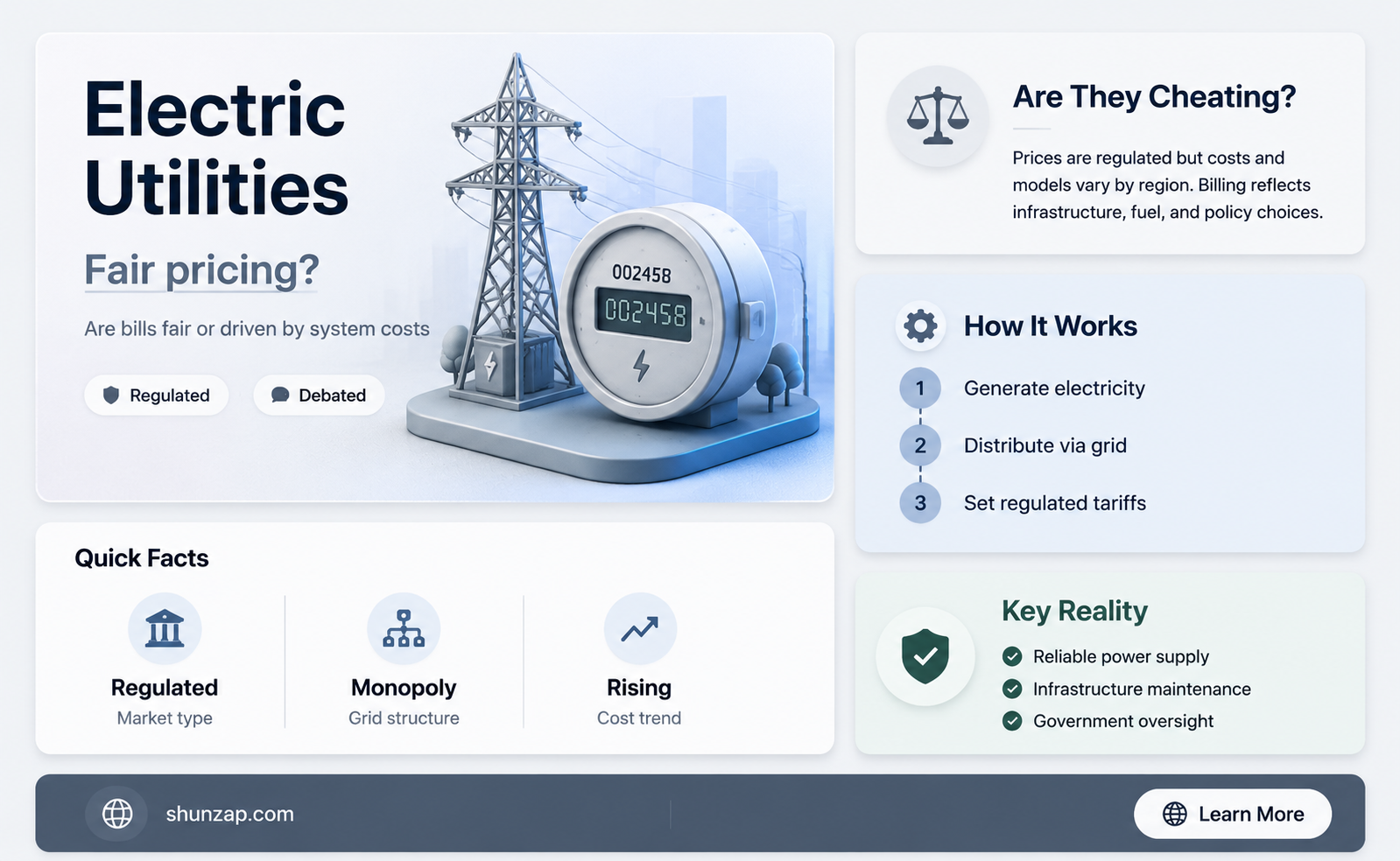 are electric utility companies cheating us