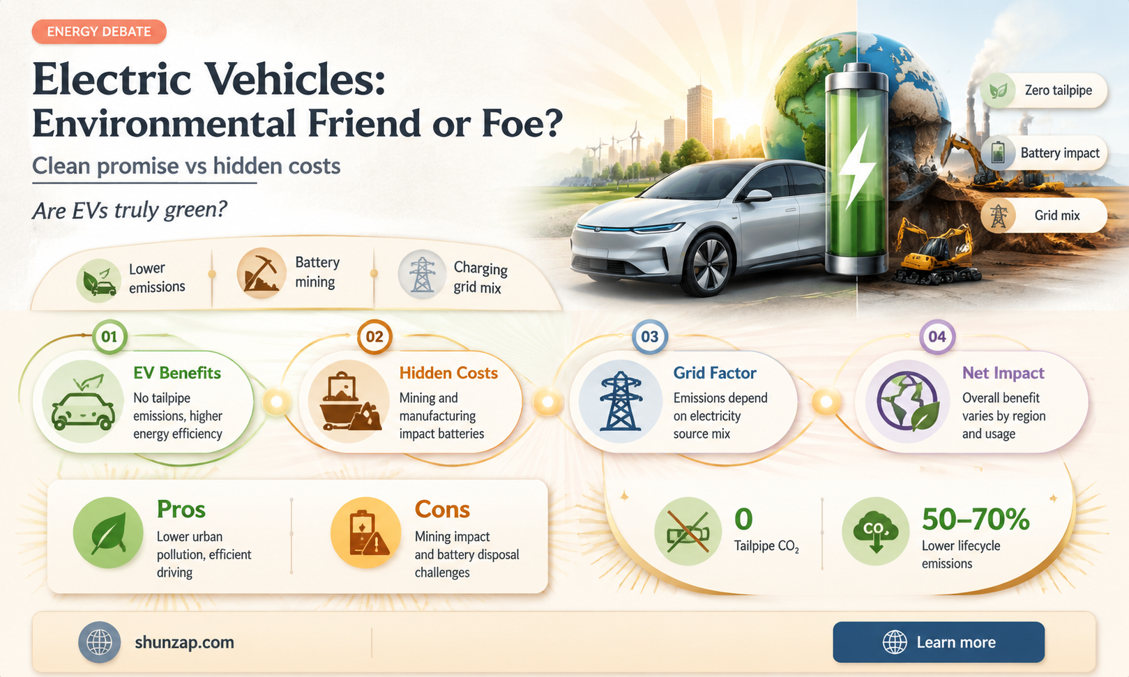 are electric vehicles actually worse for the enviroment