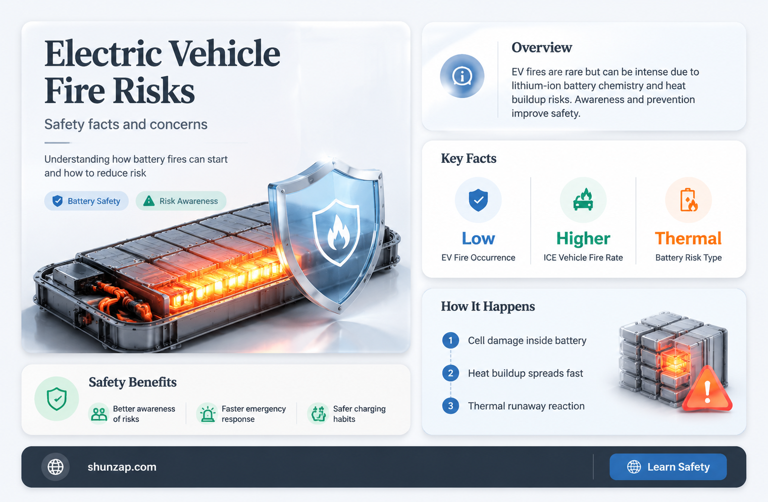 are electric vehicles a fire hazard